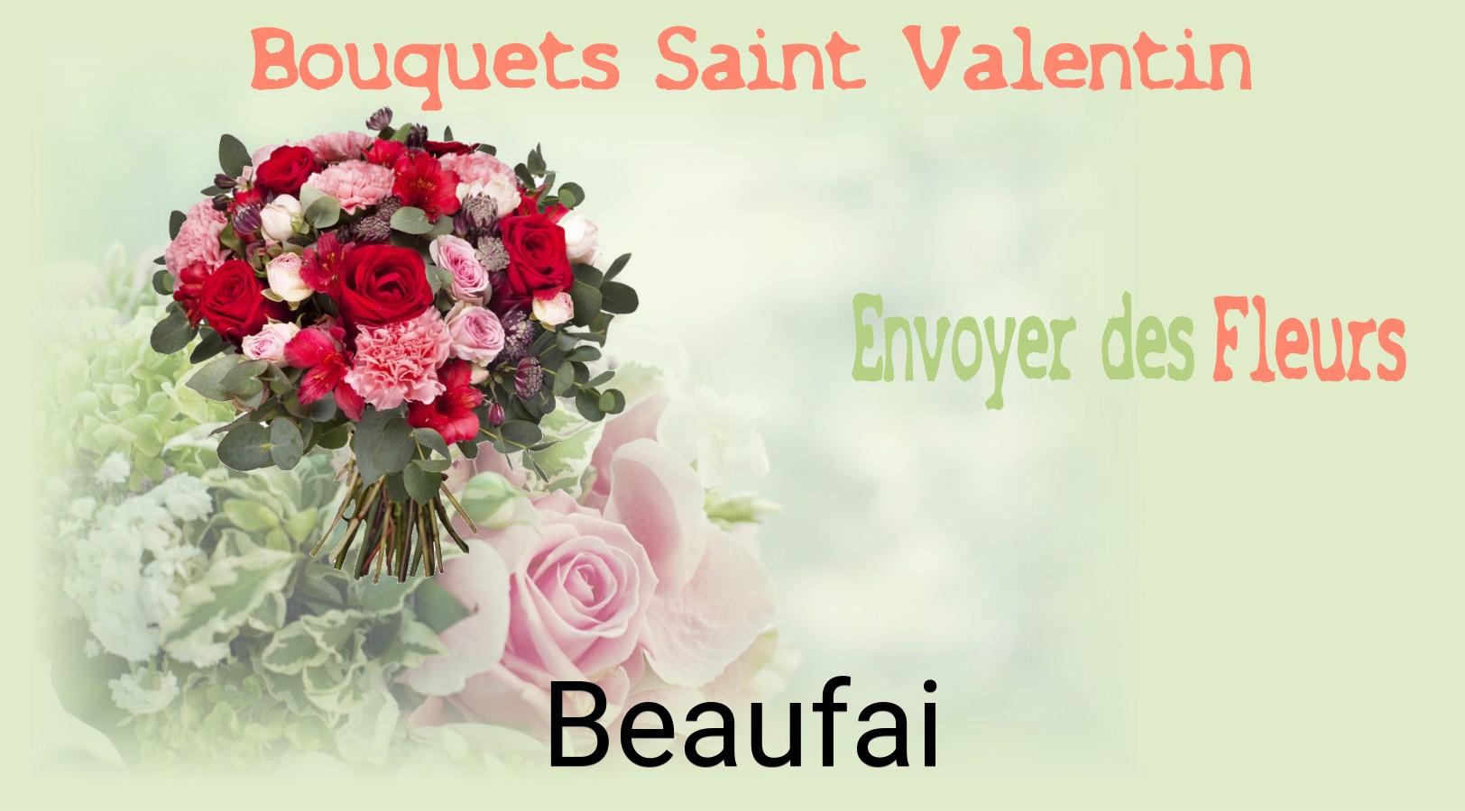 Roses de Saint-Valentin livrées à Beaufai